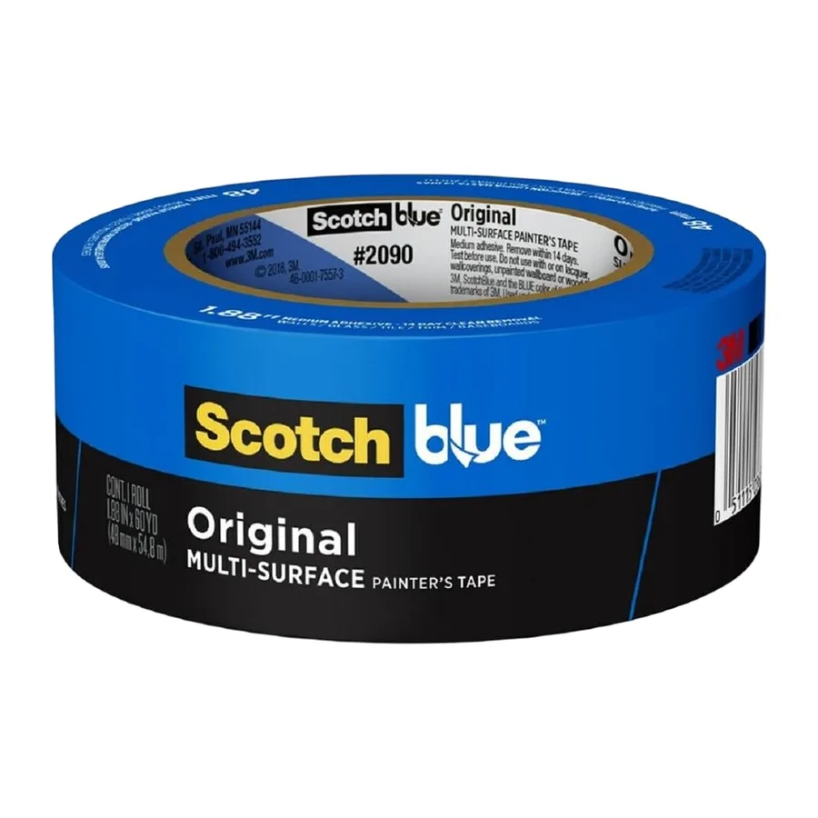 18-Rolls of 1.88" x 60 Yds 3M 2090-48NC ScotchBlue Blue Original Multi-Surface Painter's Tape