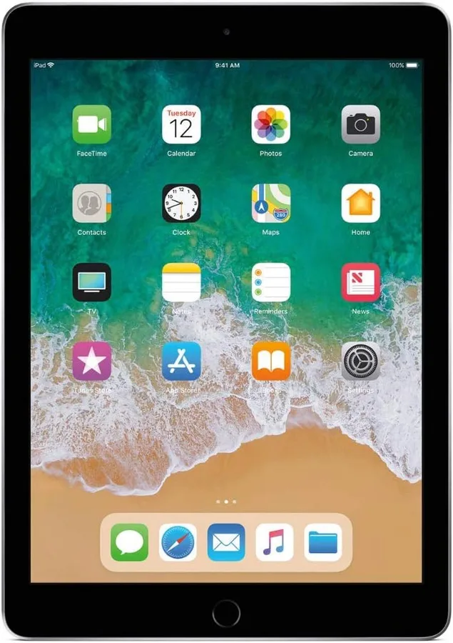 2018 Apple iPad (WiFi, 128GB) Space Gray (Renewed)