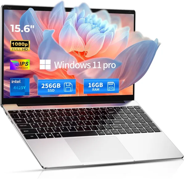 2026 Windows 11 Pro Traditional Laptop Computer, 16GB RAM 256GB SSD for Business Office Student School College, 15.6" FHD IPS
