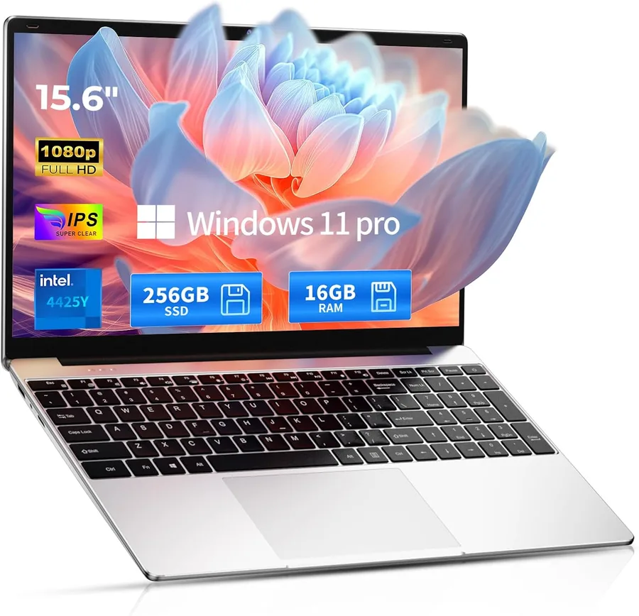2026 Windows 11 Pro Traditional Laptop Computer, 16GB RAM 256GB SSD for Business Office Student School College, 15.6" FHD IPS