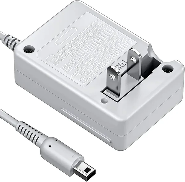 3DS Charger, VOYEE 3DS Charger Compatible with Nintendo 3DS/ DSi/DSi XL/ 2DS/ 2DS XL/New 3DS 100-240V Wall Plug Adapter