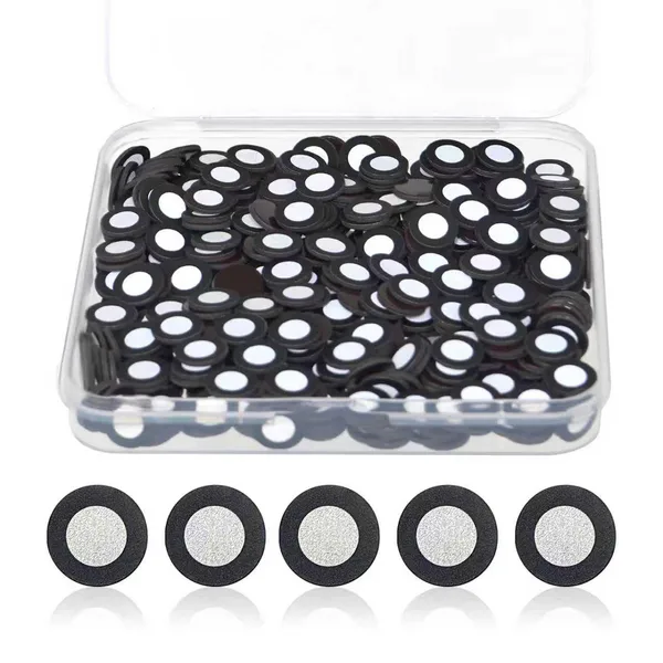 500 Pcs 3D Magnetic Tracking Dots for Scanner High Reflective Reference Markers for Accurate Optical Tracking & 3D Scanning(I