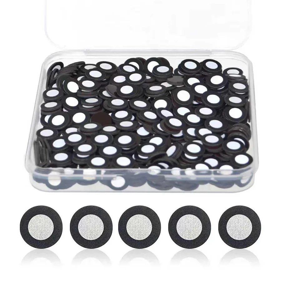 500 Pcs 3D Magnetic Tracking Dots for Scanner High Reflective Reference Markers for Accurate Optical Tracking & 3D Scanning(I