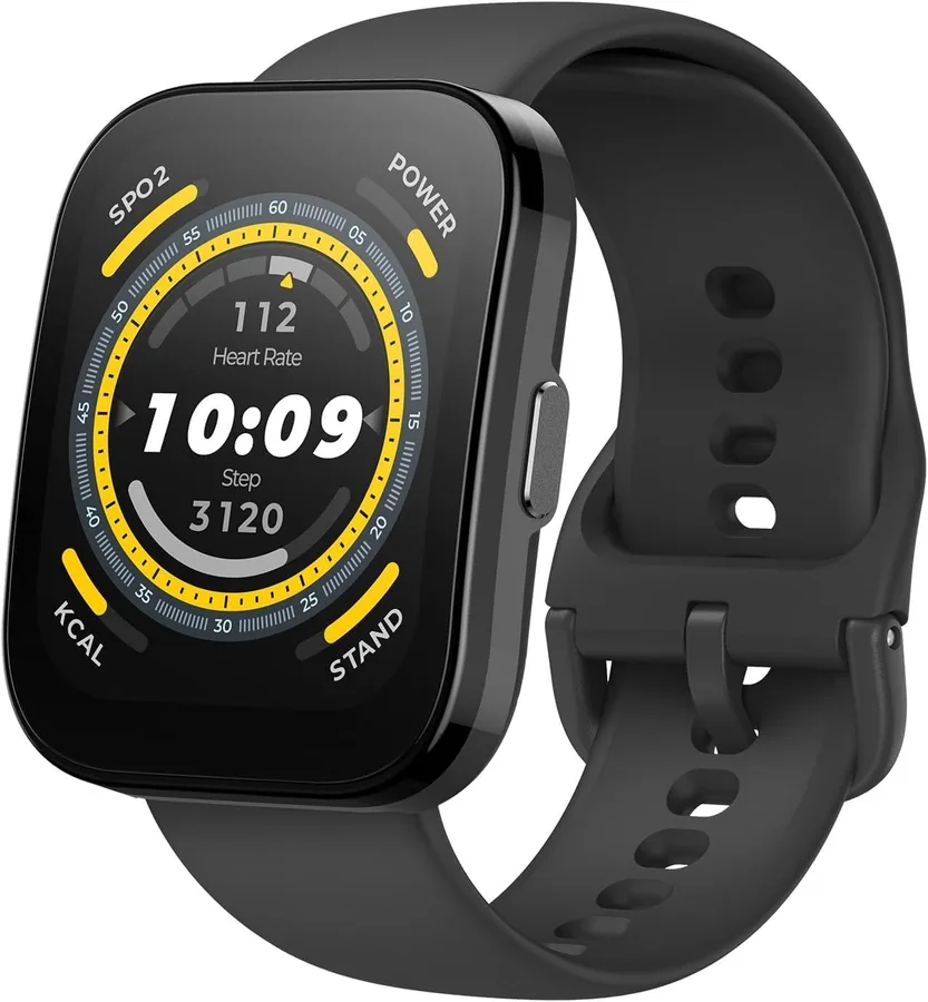 Amazfit Bip 5 Smart Watch 46mm, GPS, Amazon Alexa Built-in, Bluetooth Calling, 10-Day Battery, Heart-Rate & VO2 Max, Sleep He