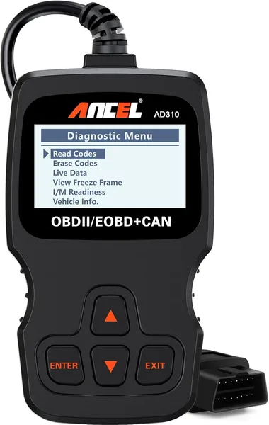 ANCEL AD310 Classic Enhanced Universal OBD II Scanner Car Engine Fault Code Reader CAN Diagnostic Scan Tool, Read and Clear E
