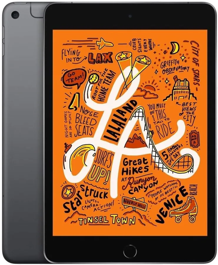 Apple iPad mini (5th Generation, 7.9-inch, 2019), 256GB, Wi-Fi + Cellular, Space Gray (Renewed)