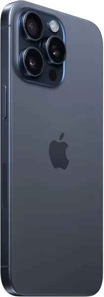 Apple iPhone 15 Pro Max, 256GB, Blue Titanium - Unlocked (Renewed)