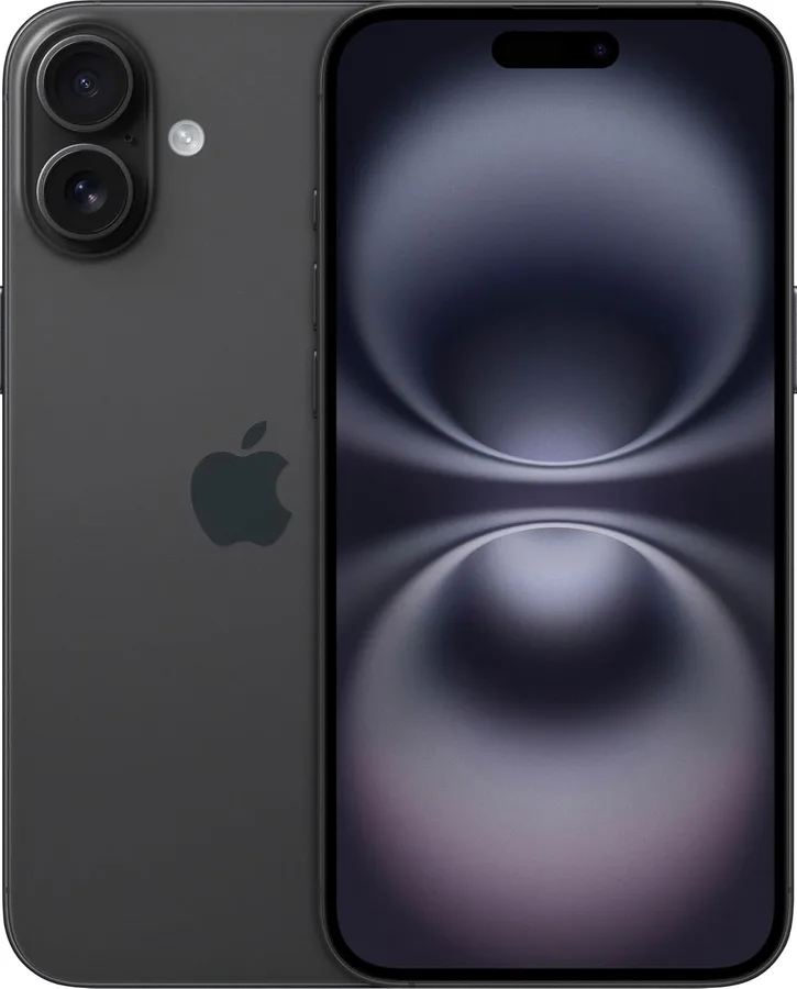 Apple iPhone 16 Plus, 128GB, Black - Unlocked (Renewed)