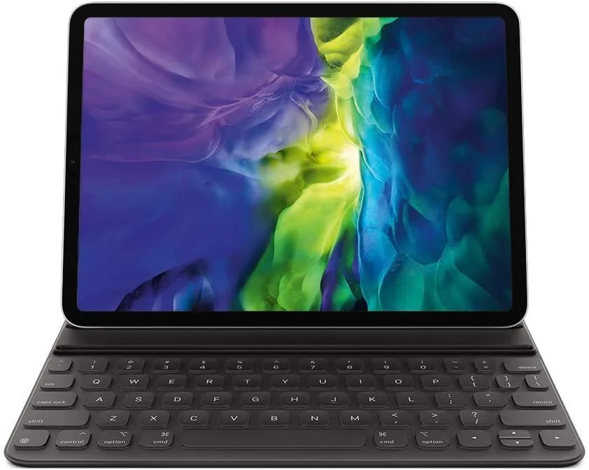 Apple Smart Keyboard Folio for iPad Pro 11-inch (4th Generation) and iPad Air (5th Generation) - Black (Renewed)