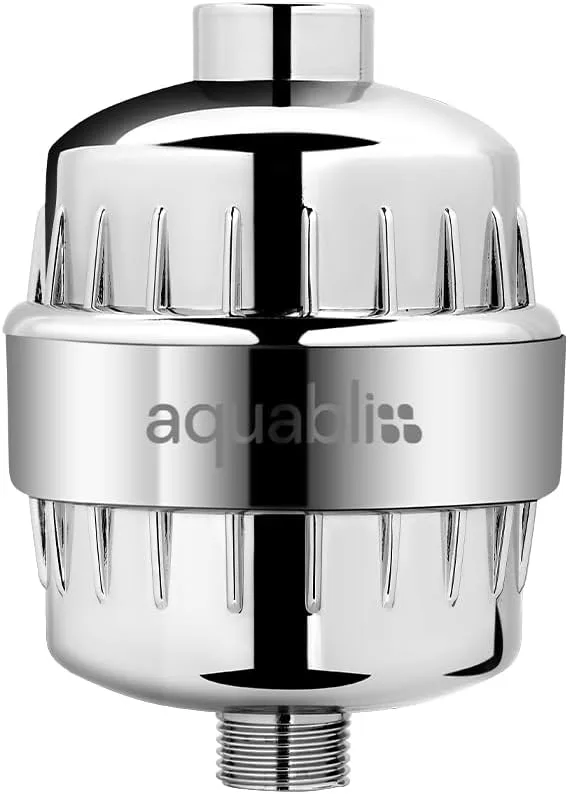 Aquabliss High Output Revitalizing Shower Filter - Reduces Dry Itchy Skin, Dandruff, Eczema, and Dramatically Improves The Co