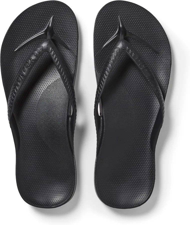 Archies Arch Support Flip Flops for Men & Women – Orthotic Sandals for Plantar Fasciitis Relief – Lightweight, Cushioning, Sh