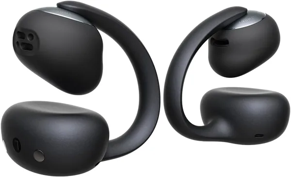 Baseus Bowie MC2 Open Ear Clip On Earbuds, CloudComfort 2.0 Wrap-Around Design, LDAC Hi-Res Audio, Bluetooth 6.0, 55H Playtim