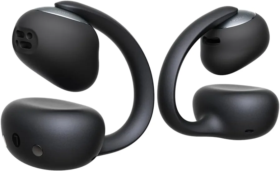 Baseus Bowie MC2 Open Ear Clip On Earbuds, CloudComfort 2.0 Wrap-Around Design, LDAC Hi-Res Audio, Bluetooth 6.0, 55H Playtim