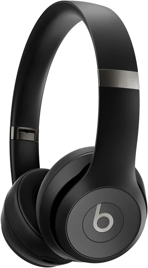 Beats Solo 4 - Wireless On-Ear Bluetooth Headphones, Up to 50-Hour Battery Life, Ultra-Lightweight Comfort, Powerful and Bala