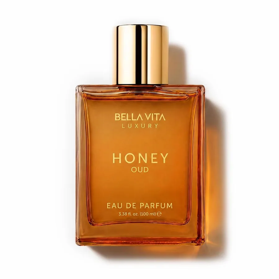 Bellavita Luxury Honey Oud Eau de Parfum | 100 ml (3.4 fl.oz.) | Perfume for Men and Women | Sweet Honey, Bergamot, Oud, and