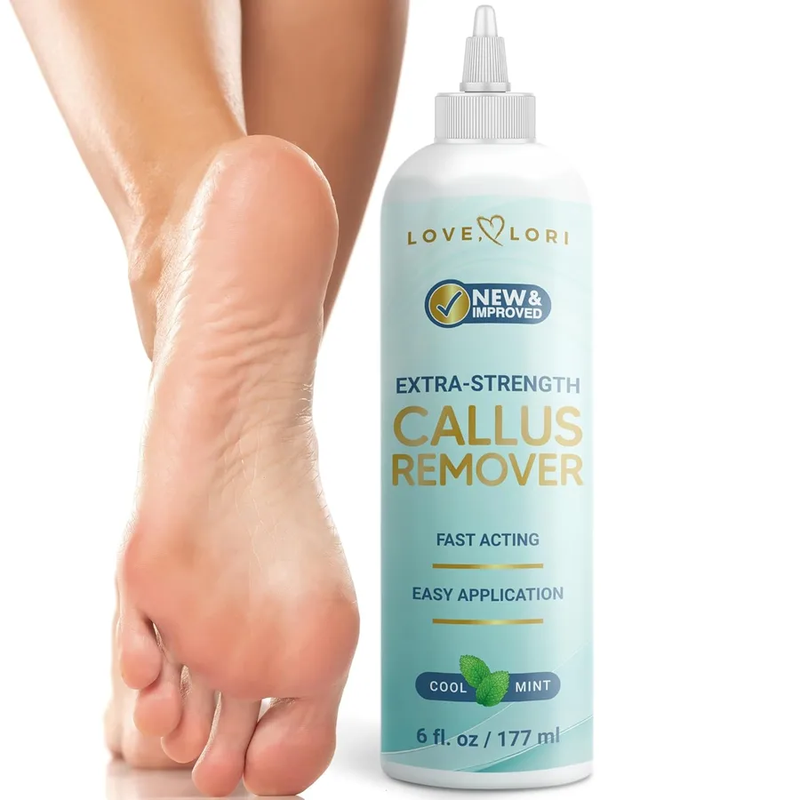 Callus Remover for Feet (Extra Strength) Foot Callus Remover Gel - Pedicure Tools for Feet Scrubber – Foot Care Spa Essential