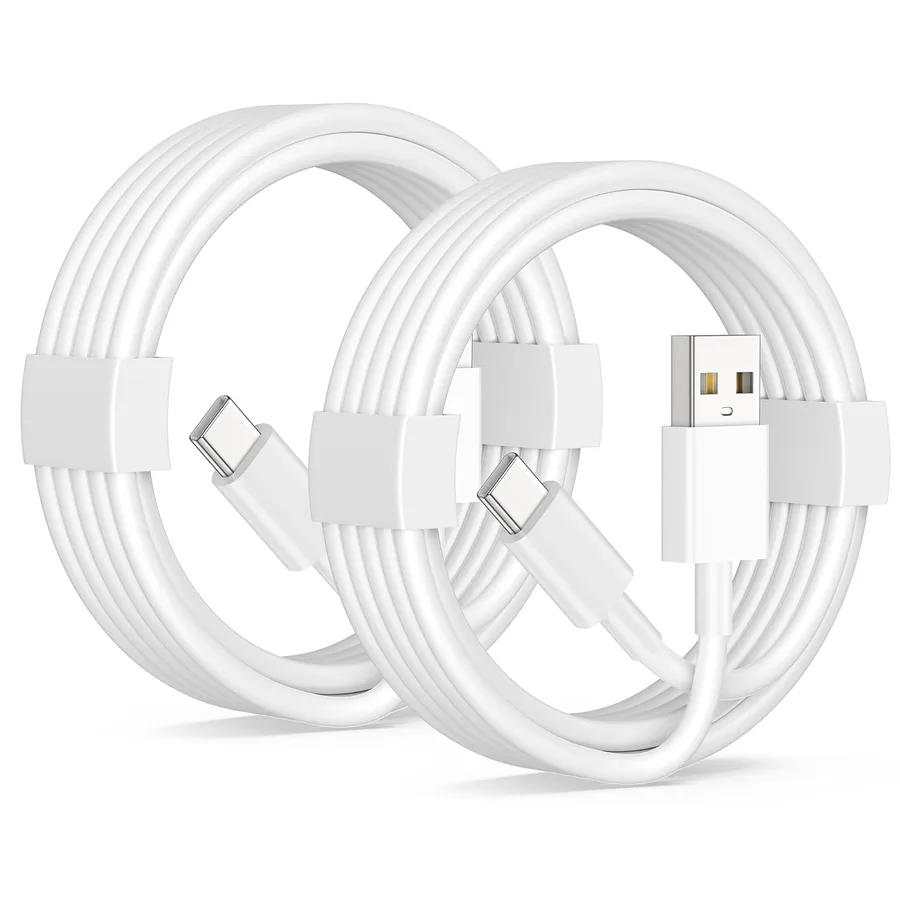 Car Carplay Cable for iPhone 17/17 Pro/Air/17e/16/15 Pro Max/Plus Cable, 2Pack USB A to USB C for CarPlay USBC Cord, iPad, Ga