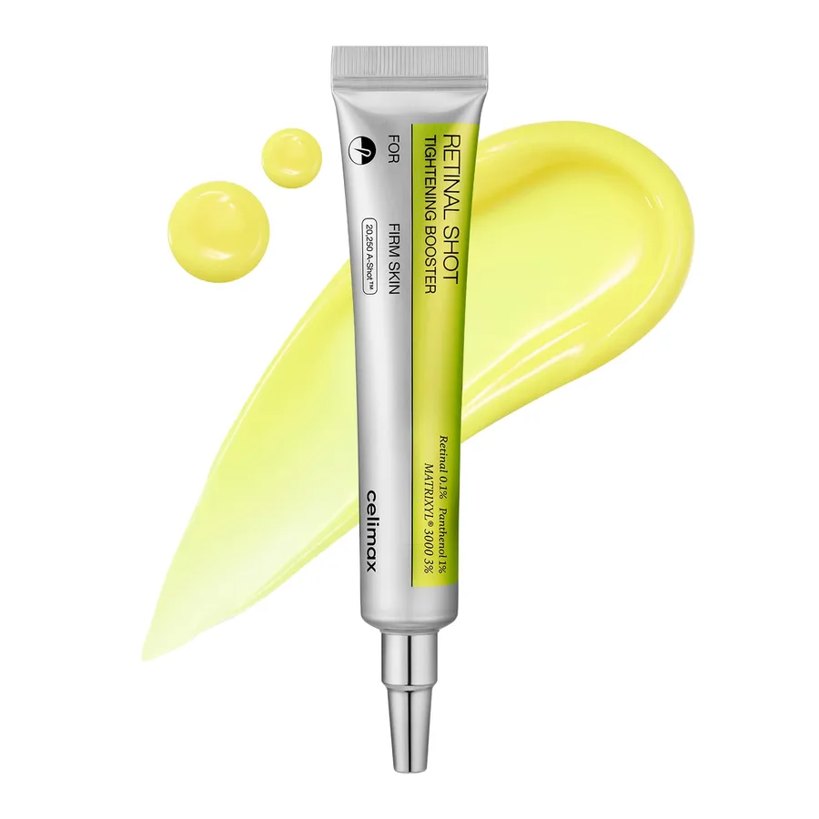 celimax The Vita A Retinal Shot Tightening Booster | 0.1% Retinal, 3% Matryxyl, High-Strength Retinoid for Anti-Aging, Pore M