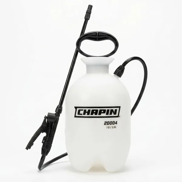 Chapin 20004 Pump Sprayer, 1-Gallon SureSpray Translucent Tank with an Easy Fill Funnel-Top Opening, Adjustable Cone Nozzle &