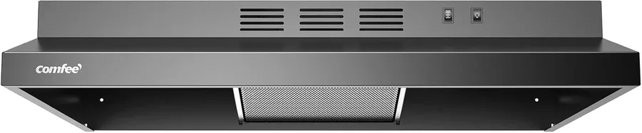COMFEE' 30 Inch Under Cabinet Range Hood, 200 CFM Ducted/Ductless