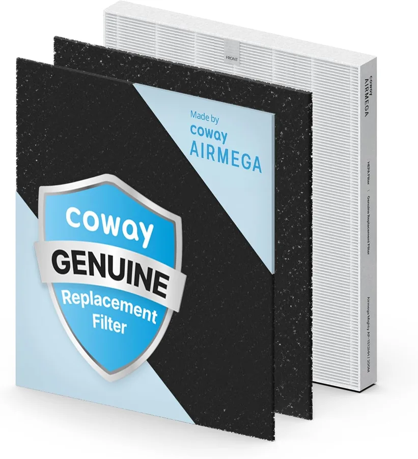 COWAY Airmega AP-1512HH & 200M Filter Replacement Set, HEPA Filter and Deodorization Filter, AP-1512HH-FP Fresh Starter, 3304