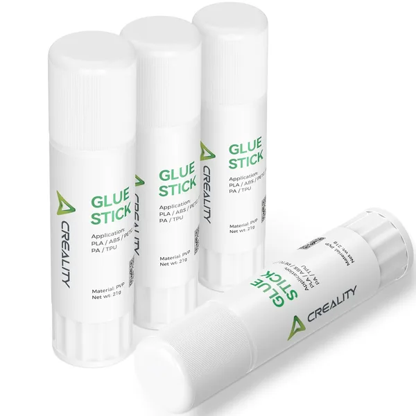 Creality 3D Printer Glue Sticks for Hot Bed Warping Reducing 3D Printer Bed Adhesive PVP Solid 3D Print Glue Stick 3D Gloop f