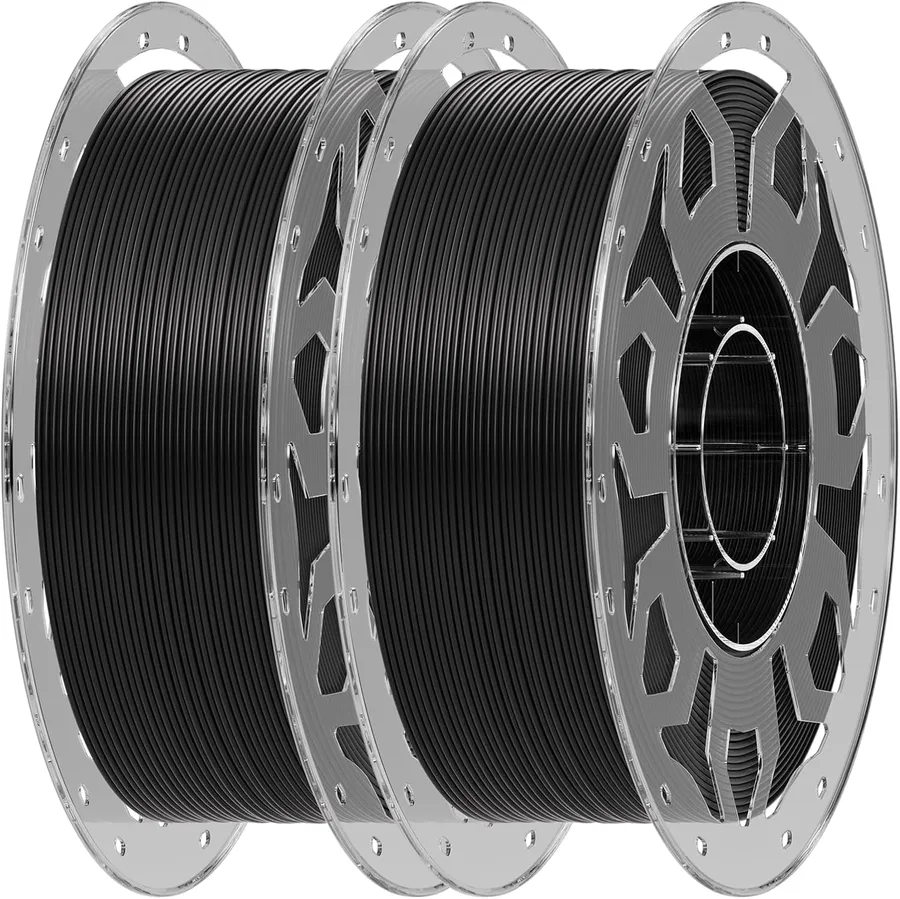 Creality PLA Filament 1.75mm, 3D Printer Filament Bundle 2 kg, Enhanced Toughness No Warp, Accuracy ±0.03mm Printing for Most