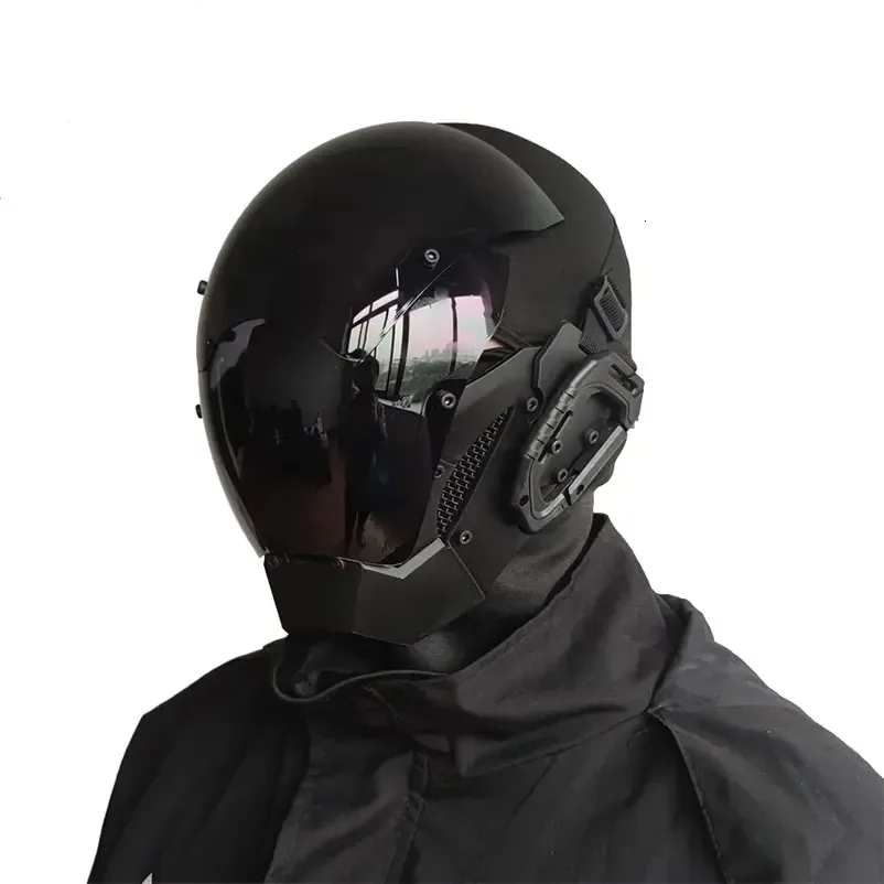 Cyberpunk Mask CS Play Role Playing Future Robot Cool Standard Model Halloween Party Science Fiction