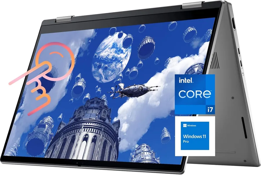 Dell Latitude 7420 2-in-1 Touchscreen Business Laptop, 14" FHD (1920x1080), 11th Gen Core i7-1185G7, 16GB RAM, 512GB SSD, Thu