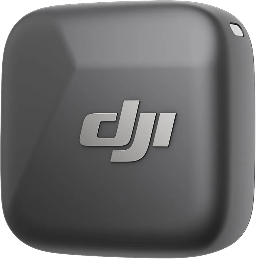 DJI Mic Mini Transmitter (Infinity Black), Ultralight, Detail-Rich Audio | DJI OsmoAudio, Noise Cancelling, Wireless Microphone for Camera/iPhone/Android, Vlog, Streaming