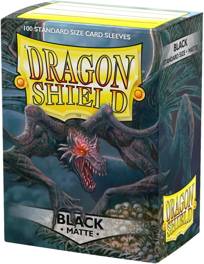 Dragon Shield | Standard Size Card Matte Sleeves | 100 CT - Smooth & Tough Premium TCG Sleeves | Compatible with Pokemon, Fle
