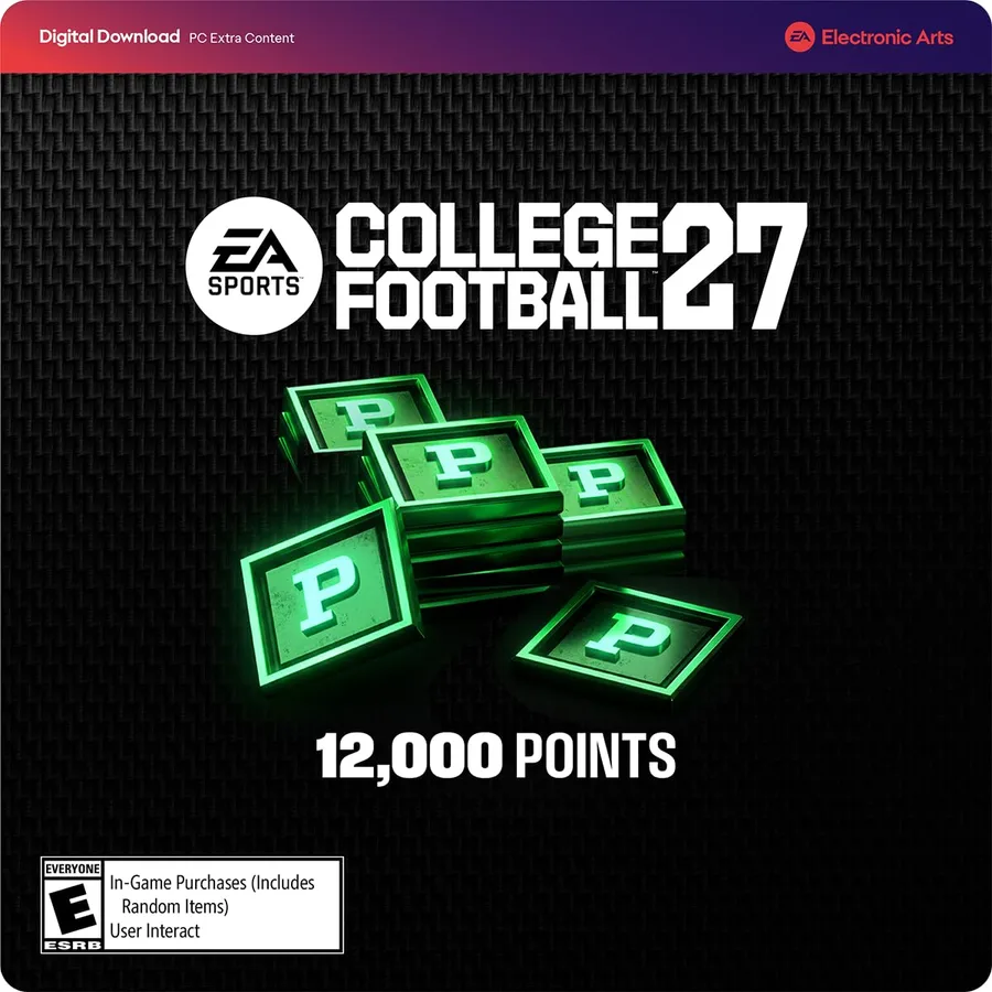 EA Sports College Football 27 | 12000 College Football Points | EA App Digital Code