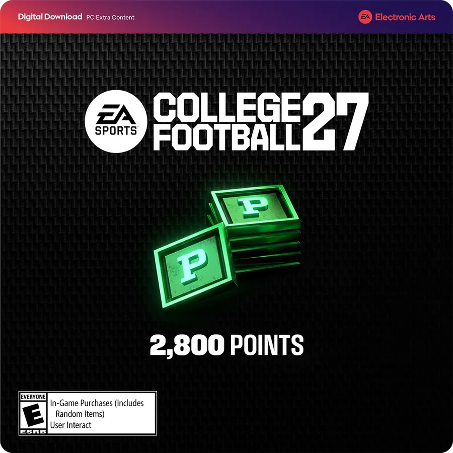 EA Sports College Football 27 | 2800 College Football Points | EA App Digital Code