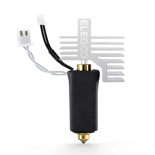 ELEGOO 0.4mm Extruder Hotend Kit for Centauri Carbon, Assembly Brass Hardened Steel Nozzle Hotend ELEGOO Official 3D Printer