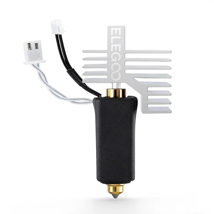 ELEGOO 0.4mm Extruder Hotend Kit for Centauri Carbon, Assembly Brass Hardened Steel Nozzle Hotend ELEGOO Official 3D Printer