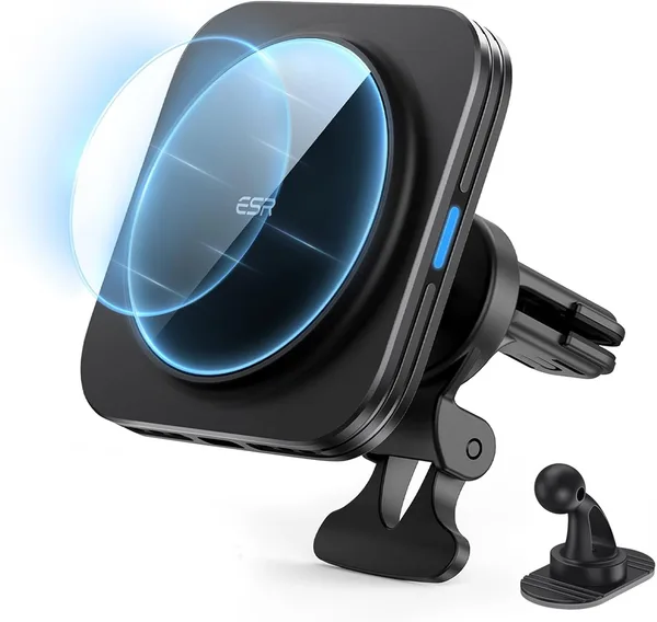 Магнітний автотримач із бездротовою зарядкою ESR HaloLock MagSafe 15W