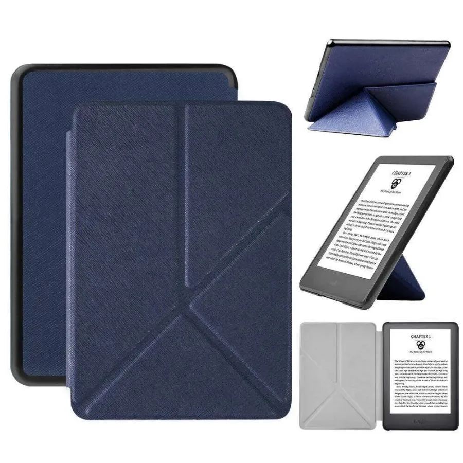 For Funda Amazon Kindle 2024 2022 11th Generation Case Smart RS23CV C2V2L3 6" eBook Y-Folding Stand Cover with Hard Back Coque S260318