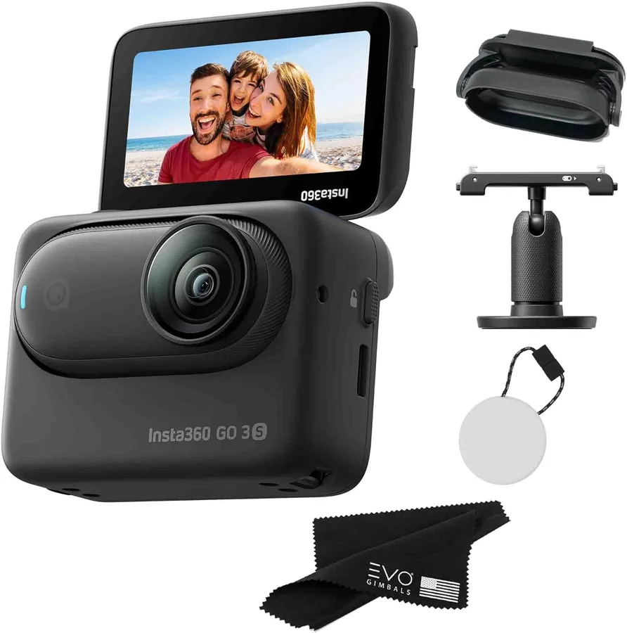 GO 3S 4K Standard Edition Action Camera - Midnight Black, 64GB