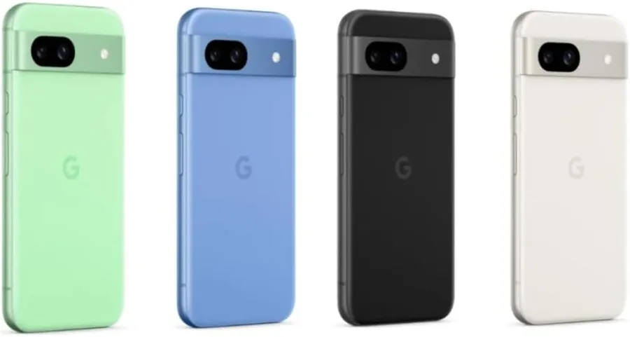 Google Pixel 8a 5G, 128GB + 8GB RAM, Obsidian - Locked to AT&T (Renewed)