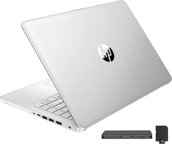 HP Stream 14" HD BrightView Laptop, Intel Celeron N4120, 16GB RAM, 288GB Storage (128GB UFS + 160GB Docking Station Set), Int