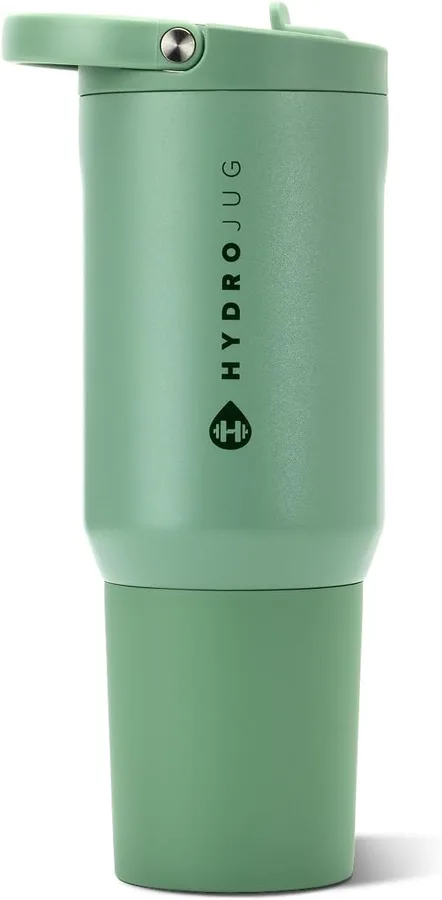 HydroJug Sport 20 oz Insulated Stainless Steel Water Bottle, Sage