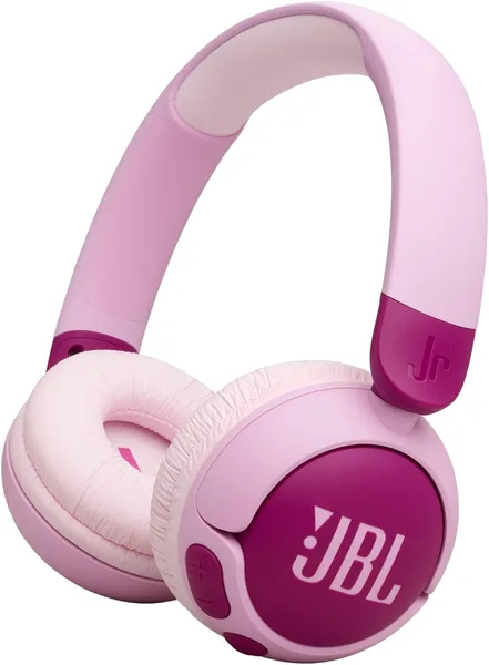 JBL Junior 320BT - Wireless on-Ear Kids Headphones with JBL Safe Sound (<85dB), Fit for Kids, Parental Control with Customiza