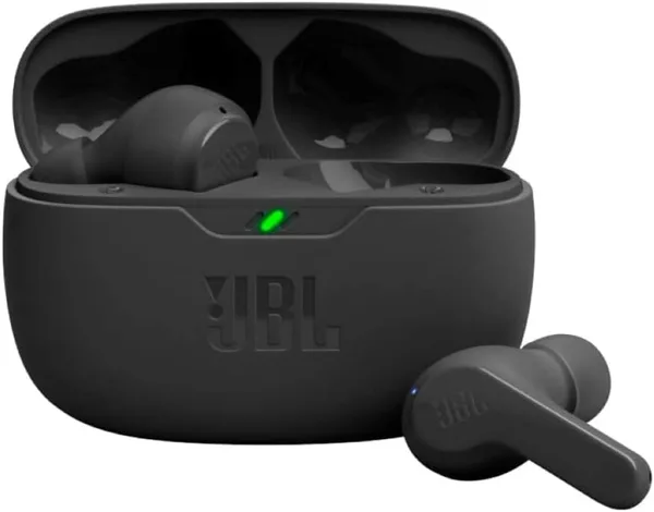 JBL Vibe Beam - True Wireless JBL Deep Bass Sound Earbuds, Bluetooth 5.2, Water & Dust Resistant, Hands-Free Call with VoiceA