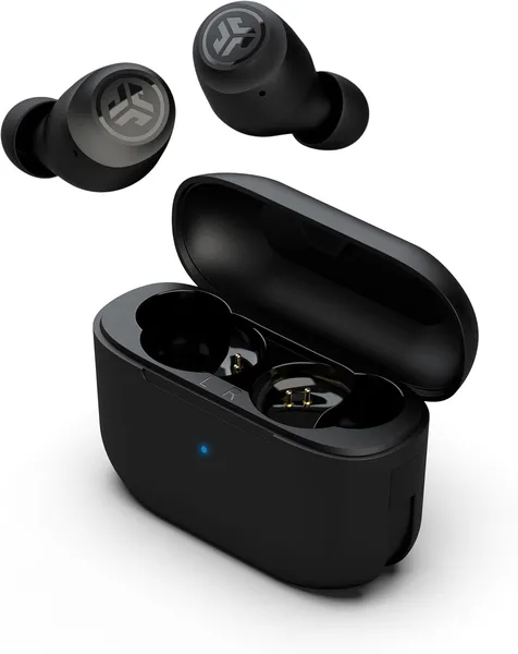 JLab Go Air Pop+ True Wireless Earbuds, in Ear Headphones, Bluetooth Earphones, 35H Playtime Ear Buds, Bluetooth Earbuds with