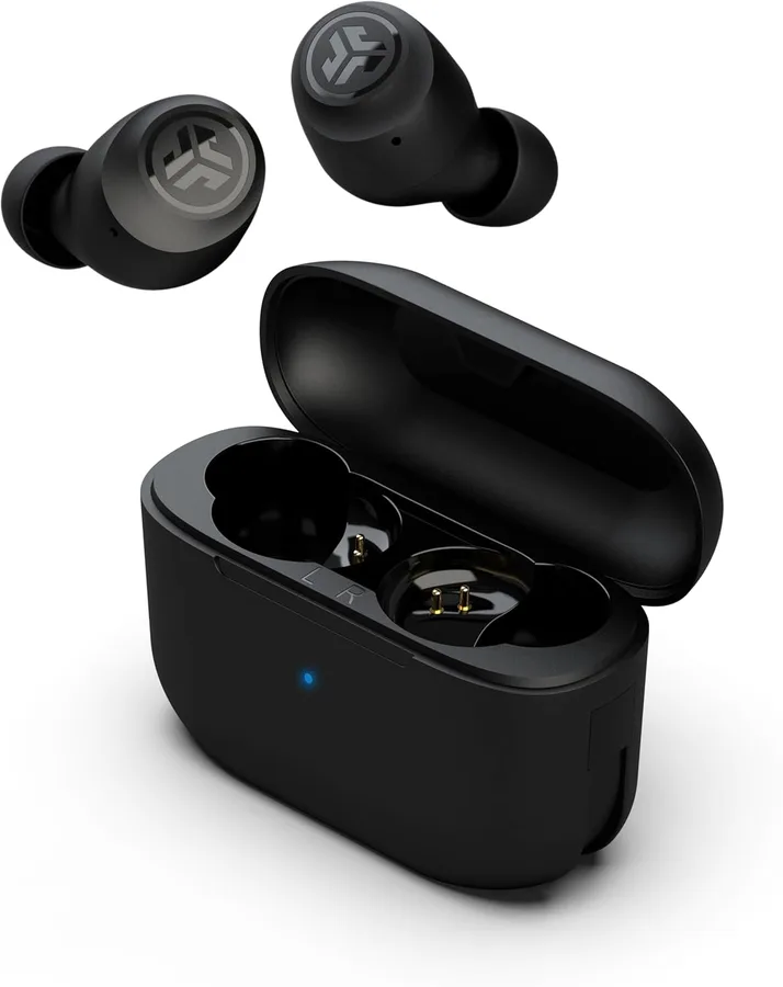 JLab Go Air Pop+ True Wireless Earbuds, in Ear Headphones, Bluetooth Earphones, 35H Playtime Ear Buds, Bluetooth Earbuds with