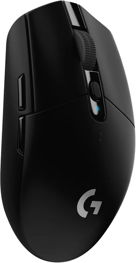 Logitech G305 Lightspeed Wireless Gaming Mouse - Black | HERO sensor, 12,000 DPI, Six programmable buttons, 250-hour battery, On-board memory