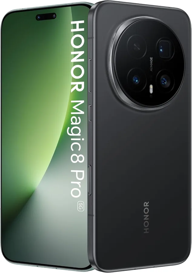 Magic8 Pro Dual-SIM 512GB ROM + 12GB RAM (GSM Only | No CDMA) Factory Unlocked 5G Smartphone (Black) - International Version