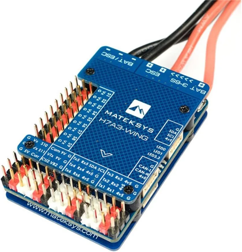 MATEK Mateksys F405 H7A3-WING V2 Flight Controller F4 FC New Layout ICM42688P DPS310 ArduPilot INAV for RC FPV Racing Drone Fixed-Wing