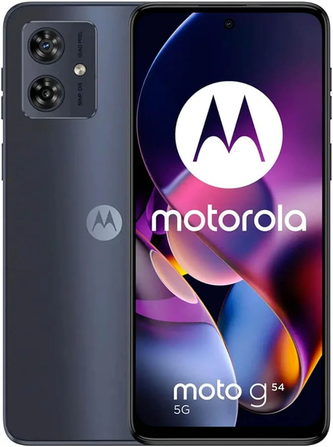 Moto G54 Power Dual-SIM 256GB ROM + 12GB RAM (GSM only | No CDMA) Factory Unlocked 5G Smartphone (Midnight Blue) - International Version