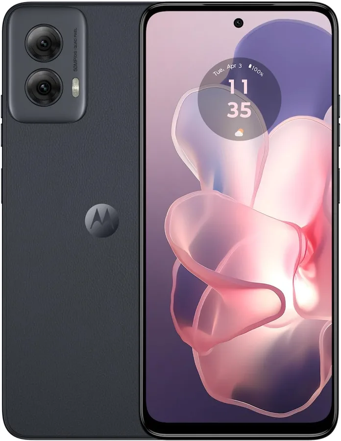 Motorola Moto G Power 5G 2024, 128GB + 8GB RAM, Midnight Blue - Unlocked (Renewed)